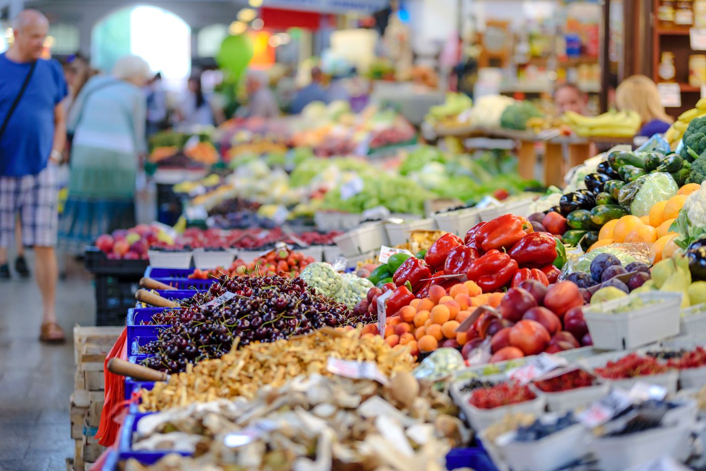 Market aisle